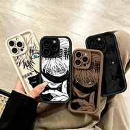 Black White Anime Jujutsu Kaisen Satoru Gojo Silicone Cover For Oneplus 12 15 13 11 13T 8T 12R 11R 1