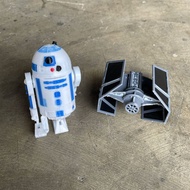 Star Wars Darth Vader Tie Advanced X1 Model Kit Card, R2D2 Model, Star Wars Mini Figure, Star Wars 3