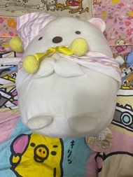 角落生物白熊睡衣毛絨玩具