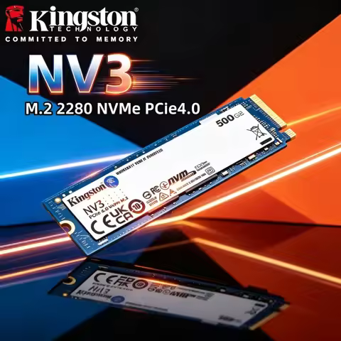 2026 Kingston NV3 M.2 2280 NVMe PCIe4.0 SSD 500GB‑4TB Hot New Internal Disk For Desktop Laptop PC