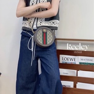 Gucci 圓餅包 大款 手機可以放