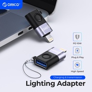 ORICO Type C To Lightning And Micro B / USB 2.0 To iPhone Adapter Convertor for Phone Air Pods Mac book (WLC)