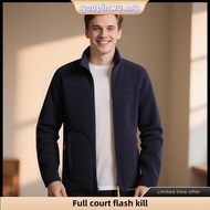 Uniqlo Women's Soft Windproof Coral Fleece Thermal Jacket