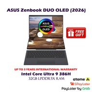 [2026] 1TB SSD ASUS Zenbook DUO 3K 14" OLED Touch Screen Laptop / Intel Core Ultra 9 386H / 32GB RAM
