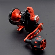Trolling Reel up to 30kg Lever Drag 6.3:1 Offshore Saltwater Slow Pitch Jigging Fishing Coil 9+2 BBs