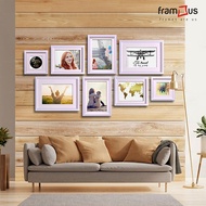 Photo Frame - Wallset Frame WO8F03 - 2005 Wall Decoration Set 8 Pcs