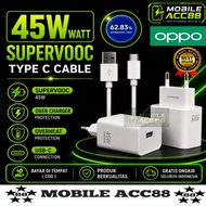 CHARGER FOR OPO 45W SUPERVOOC ADPATOR - TYPE-C DATA Cable Adapter Cable For A3, A3x, A3pro, A5pro, A