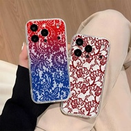 HP (Q4) Softcase Lace Glossy Clear Case For poco C75 M6 F6 X6 M7 Latest ULTRA X7F7 - Case Latest Wat