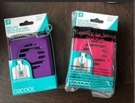 全新O2COOL掛頸小風扇(用電池) －把$60,兩把$100