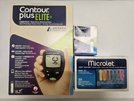 全新未開封CONTOUR® PLUS ELITE 血糖機連100支採血針和50張試紙