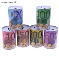 [rangevoyage2] 1pc Euro Dollar Money Box Safe Cylinder Piggy Bank Banks For Coins Deposit Boxes
 [MY
