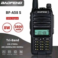 ht jarak jauh murah 1000 km HT Walkie Talkie UV-A58S Dual Band VHF - UHV Radio FM walkie talkie jara