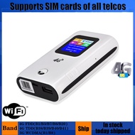 4G LTE Wifi Router Modem Wifi Sim Card 3G 4G Pocket Mobile Wifi Hotspot Cat4 150Mbps FDD TDD Wireless Broadband Unlocked Car Mobile Mifi With Sim Card Slot (Support TPG)