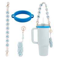 Stanley Cup Accessories Set, Decor for 14oz 20oz 30oz 40oz Water Bottle, Includes Tumbler Handle Str