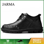 Jarma Men causal Flats Leather Shoes loafer Leisure loafers