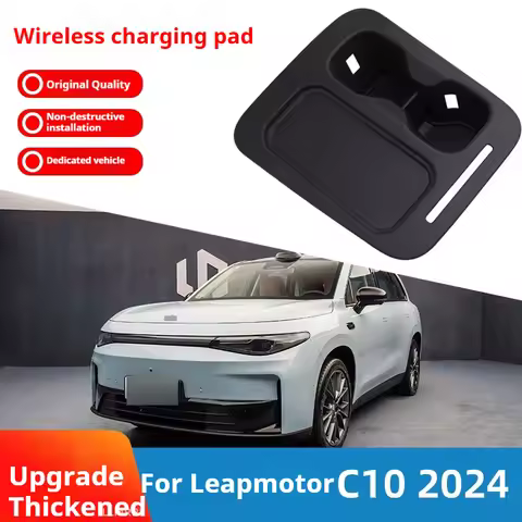 For 2024 Leapmotor C10 central control wireless charging pad water coaster Leapmotor car supplies TP