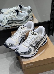 Asics Gel-Kayano 14 復古白黑銀