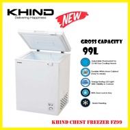 Khind FZ99 Chest Freezer 99LITER / FZ142 142LITER Chest Freezer (NEW 2022)