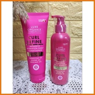 ◹ LUXE organix Curl Define shampoo and conditioner