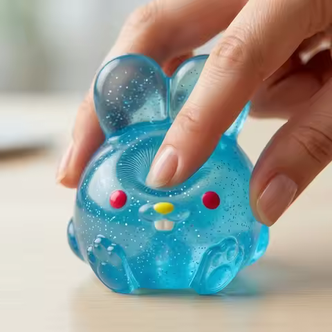 Schylling Needoh Nice Cube Sensory Fidget Cube Stress Relief Squishy Cube Anti-Anxiety Squeeze Objec