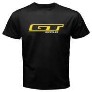 Popular Home Slim Fit Gt Bicycles Bike Men'S Black T-Shirt