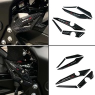 Motorcycle 3D Sticker Rear Pedal Decorative Sticker Protector For Suzuki GSXS750 GSX-S750 GSX-S 750 