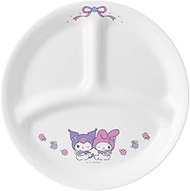 Pearl Metal Corelle Plate Plate, Outer Diameter 8.5 inches (21.5 cm), Break-Resistant, Lightweight, 