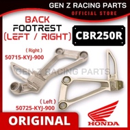 Honda CBR250 CBR250R Footrest Holder Left & Right Pillion Step FootStep (Original) Footrest Kaki Foo