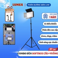Studio U800 Spotlight with Battery, 4 Light Control Wings for Video Recording, Photography, Professi