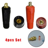 【Shop Now and Save】 4Pcs/Set Connector TIG Welding Accessories Cable Panel Connector Socket DKJ10-25