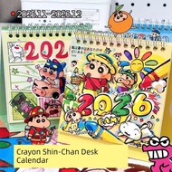 desk calendar 2026 calendar 2026 Crayon Small New Calendar 2026 New Cartoon Graffiti Desk Calendar C