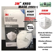 SIRIM 3M Mask KN95 9501+  - Earloop 套耳式 3M 口罩