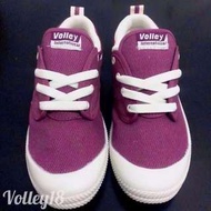 [Volley18]23cm澳洲品拍Volley知名帆布鞋(紫紅/米白)