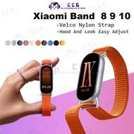 Xiaomi Band 10 Strap Band 9 Band 8 Velcro Design Nylon Color Strap Mi Band8 Band9 Band Special Color