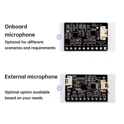 ES8311+NS4150B Audio Module Digital Amplifier with Built-in Mic Compact Design Compatible ESP32-C3/S