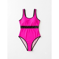 Plus Size One Piece Swimsuit Pink 0XL | 3XL