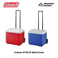 Coleman JP 60 QT Wheel Cooler Large Ice Bucket Suitable For Soaking Drinks Or Food When Going To Cam