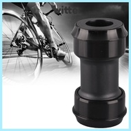 WITTE Bike Bottom Bracket, Lightweight PF30 Bottom Bracket, Durable Black Aluminum 24mm Bottom Brack