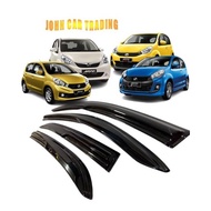 Perodua Myvi Lagibest Window Door Visor Perodua Myvi Icon Window Door Visor Mugen Myvi 2012 2013 201