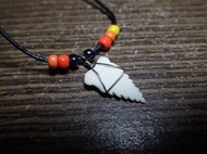 貝石之戀~天然牙雕項鍊 J 021918