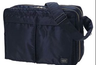 PORTER TANKER SHOULDER BAG NAVY SIZE L
