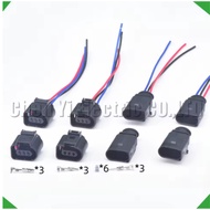 3 Pin Compressor Air Conditioning Pressure Switch Intake Pressure Sensor Automobile Connector 8K0973