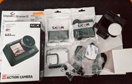SJCAM SJ11 Active 運動攝影機,原裝配件加外置充電及多一個電池共兩個,非常新淨,有單過保養