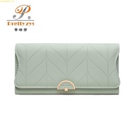 dompet lelaki dompet perempuan charles and keith wallet 2024 New Style Niche Design Ladies Long Wall
