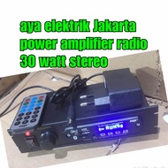 TTBDG Ampli Amplifier Mini Class D Bluetooth 12V / power ampli amplifier bluetooth usb fm radio aux /mp3 player bluetooth USB FM mini box rakitan dc 12 volt