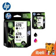 HP 682 HP 680 HP 678 Black/ Tri-Color/ Twin-Pack/ Combo-Pack HP680 HP678 Original Catridge Ink