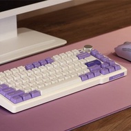 irocks K103R 三模 藍芽 機械式鍵盤-熱插拔 自有軸 薰衣紫