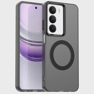 Translucent Phone Case For Realme C71 Case For Realme C71 Magnetic Adsorption Wireless Charge Back C