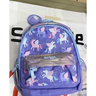 Smiggle Backpack Teeny Topsy Unicorn Purple Backpack Original Kindergarten Kids Bag