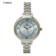 Timex Viewpoint Two Tone Plated Alloy Analog Quartz Watch For Women TCC3D80000 CLASSICS